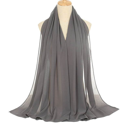 Pearl Chiffon Bubble Scarf - Women's Lightweight Summer Elegance - Buy Center
