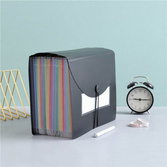 Durable Plastic File Bag - Large Capacity Organizer for Home & Office - Buy Center