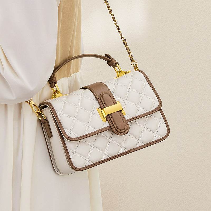 Buycenter Autumn Crossbody Handbag - Affordable Luxury Real Cowhide - Buy Center