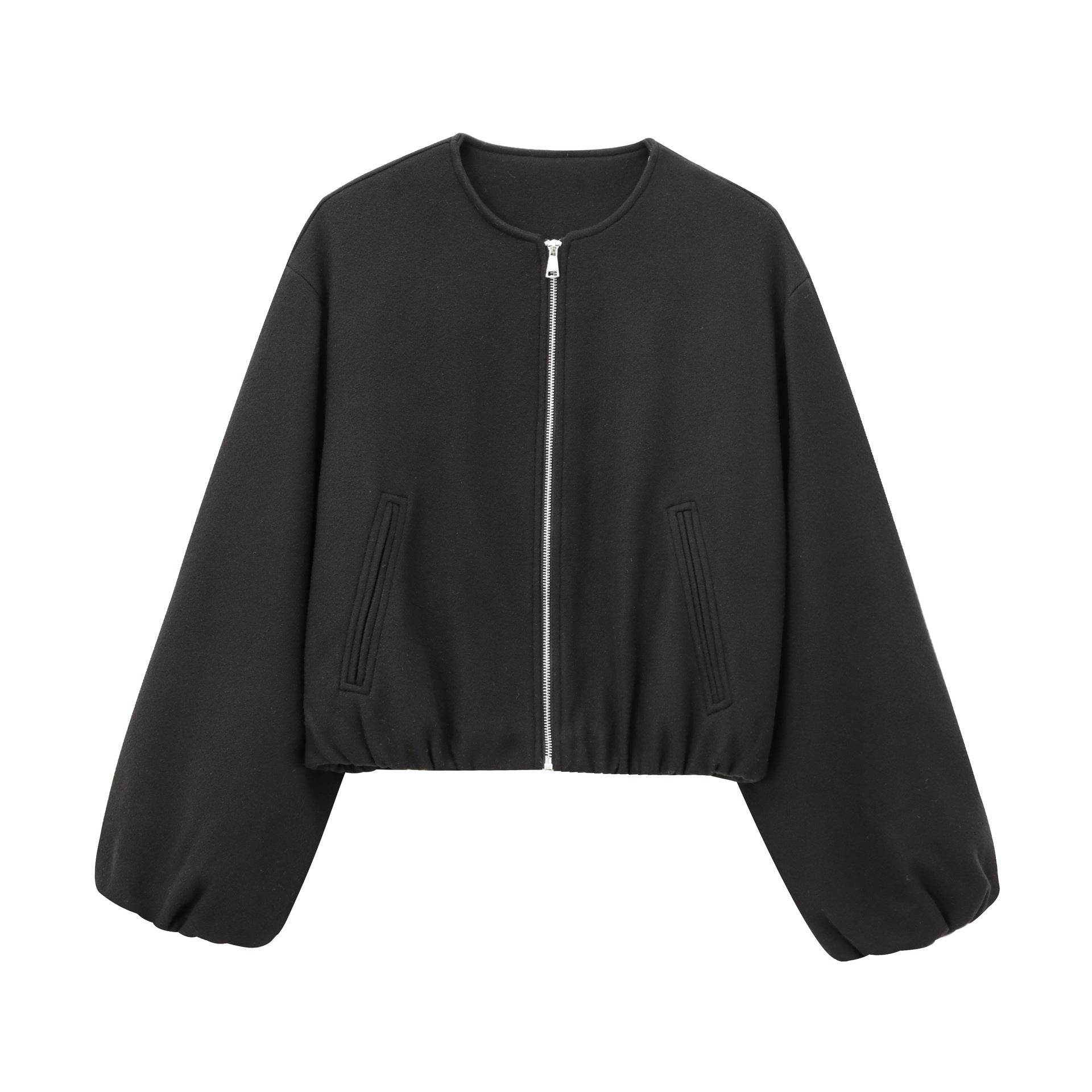 Buycenter European & American Fashion Bomber Jacket - Soft Polyester Coat - Buy Center