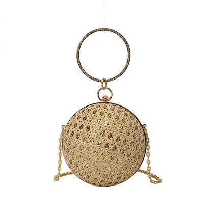 Diamond Retro Shoulder Bag - Stylish Women's Crossbody with Round Design - Buy Center