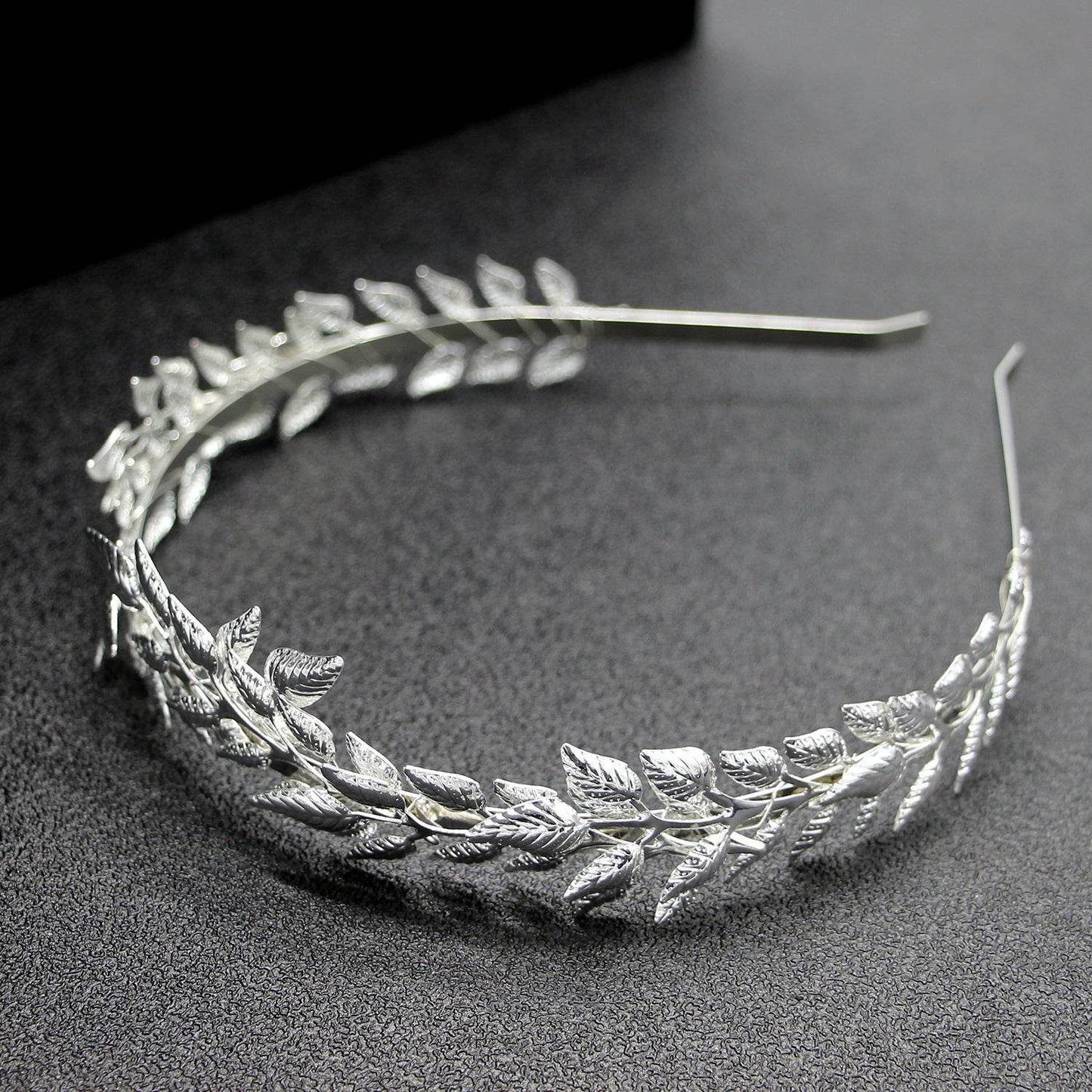 Bridal Golden Leaf Headband - Elegant Alloy Crown for Weddings - Buy Center