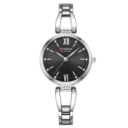 Elegant Small Dial Women's Quartz Watch - Stylish & Waterproof Design - Buy Center