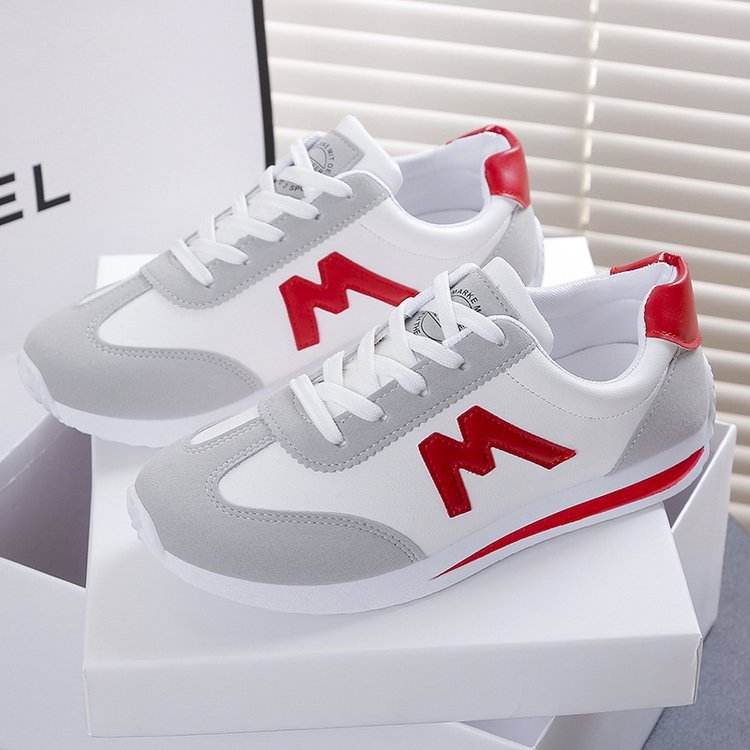 Bottom Argan Women's Leather Running Shoes - Trendy Korean Style, Comfortable Fit - Buy Center