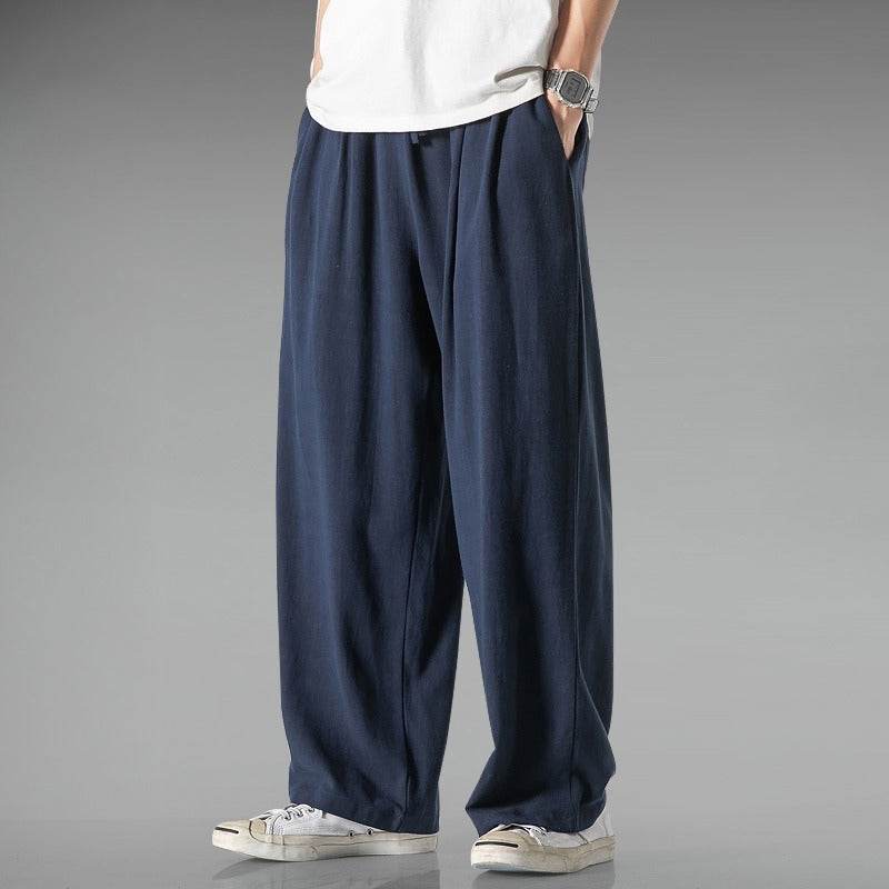 Lightweight Plus Size Harem Pants - Breathable Cotton-Linen Casual Style - Buy Center