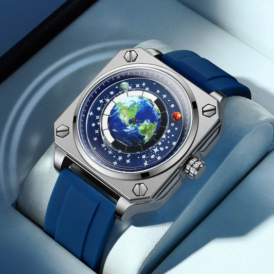 Buy Center Men's Quartz Watch - Creative Big Dial with Stylish Design - Buy Center
