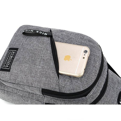 Casual Youth Messenger Bag - Durable Oxford Cloth, Trendy Korean Style - Buy Center
