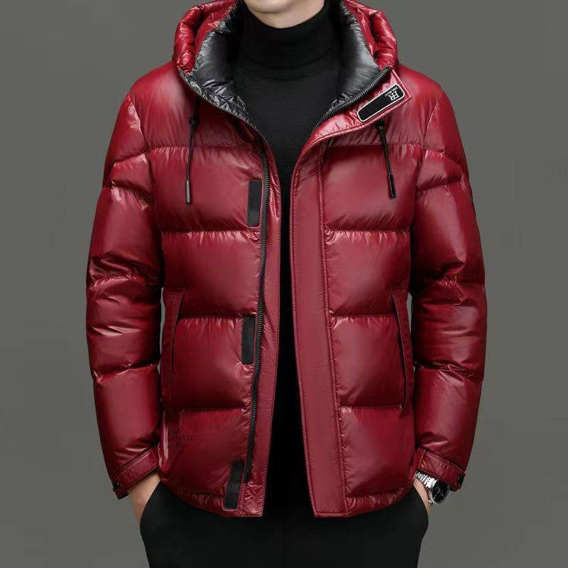 Men's Winter Down Jacket - Cold-Proof Graphene Hood, Stylish Comfort - Buy Center