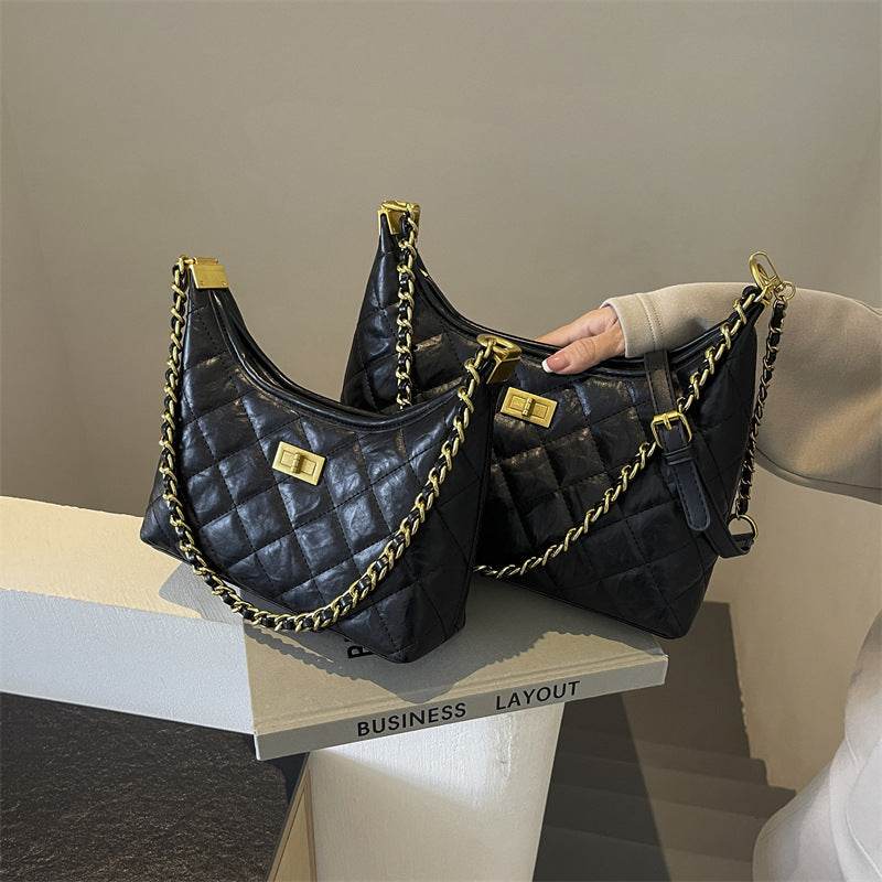 Buycenter Urban Simplicity Crossbody Bag - High-Grade Rhombus Design - Buy Center
