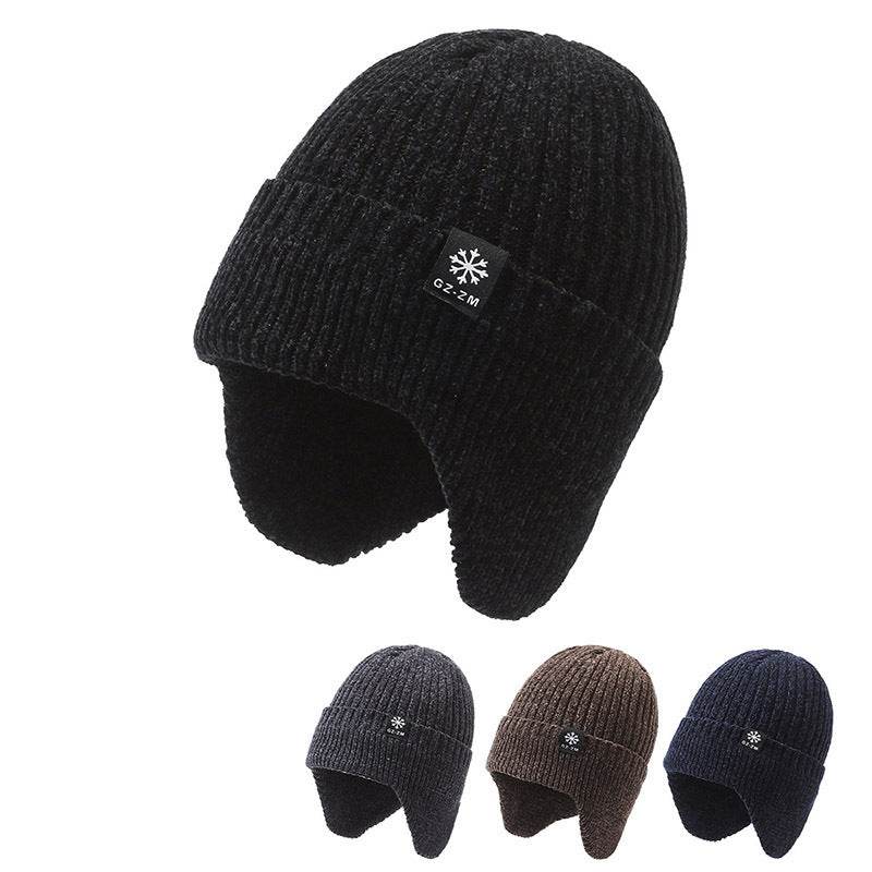 Fashion Men's Winter Wool Hat - Fleece-Lined & Stylish for Cold Weather - Buy Center