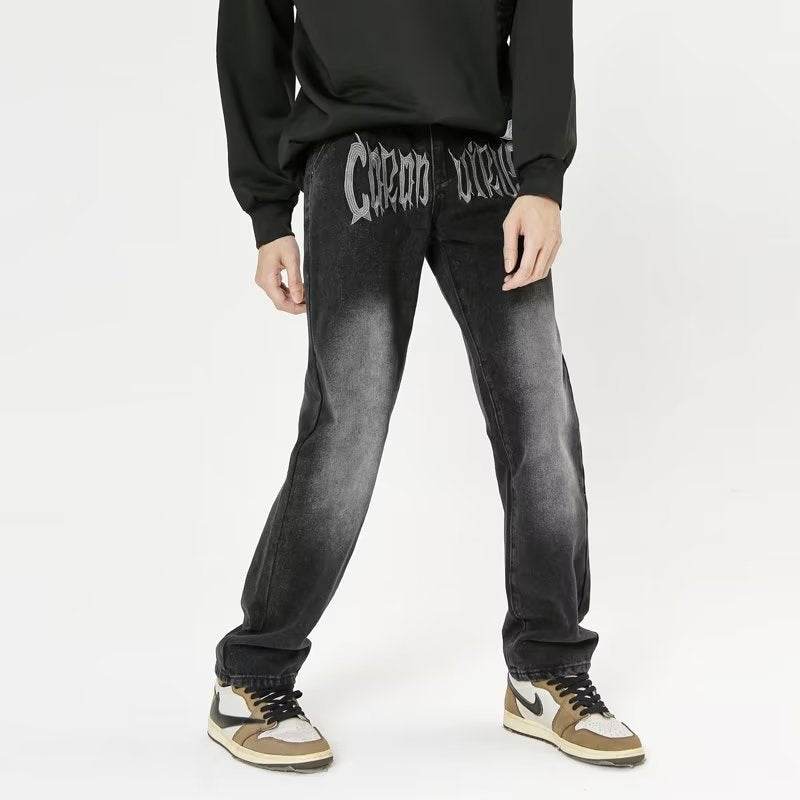 American Personality Jeans - Hip Hop Zipper Design with Tassels - Buy Center