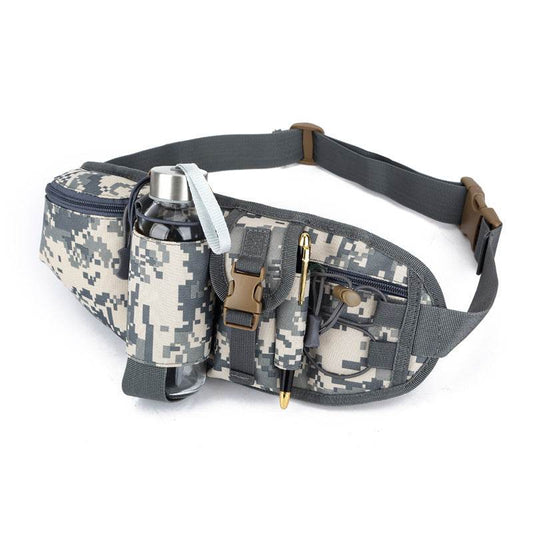 Men's Waterproof Outdoor Waist Bag - Stylish Camouflage for Adventures - Buy Center