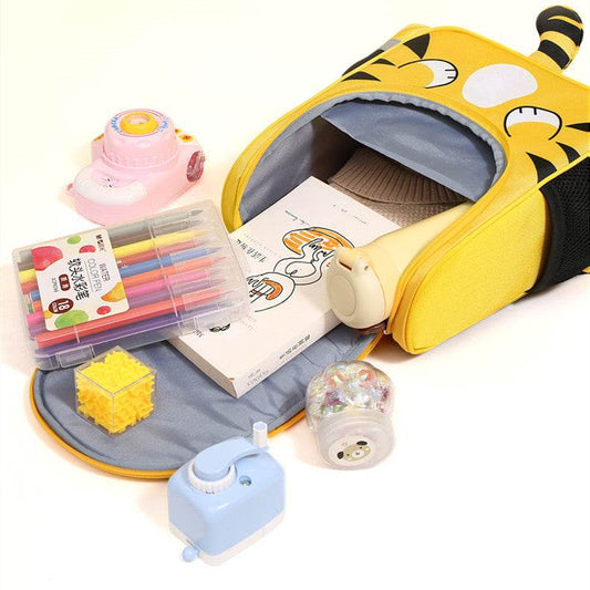 Bueno Cartoon School Bag for Kids - Fun Unicorn & Tiger Designs - Buy Center