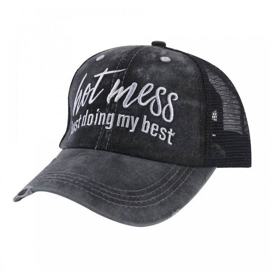 Buycenter Washed Embroidered Baseball Cap - Stylish Cotton for Spring & Autumn - Buy Center