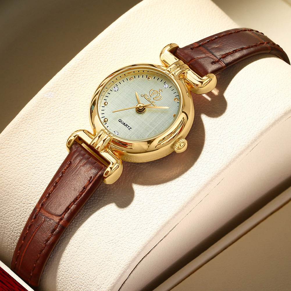 Buycenter Retro Women's Quartz Watch - Lightweight, Waterproof, Elegant Design - Buy Center