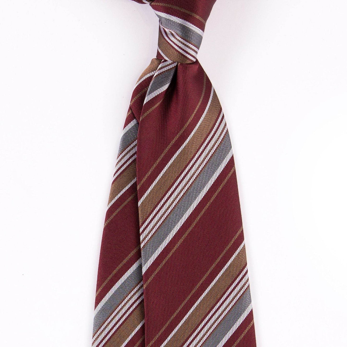 Men's Casual Twill Tie - Stylish Striped Design for Versatile Wear - Buy Center