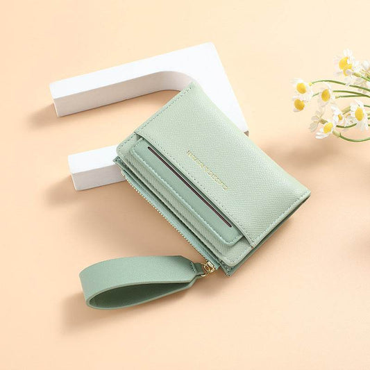 Simple Elegant Women's Wallet - Solid Color PU Purse for Stylish Days - Buy Center