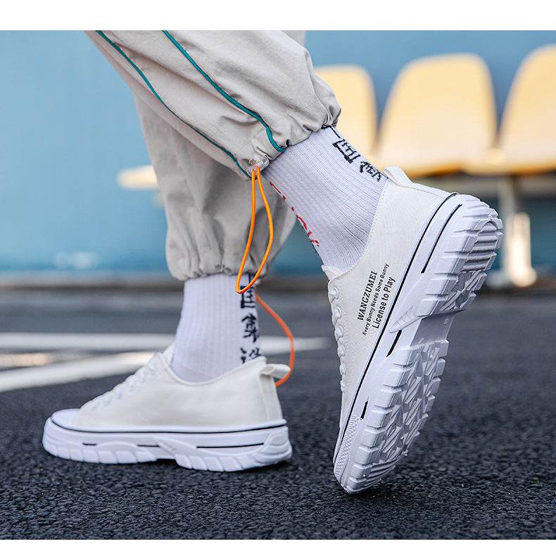 Buycenter Lightweight Canvas Board Shoes - Trendy Casual Footwear for Men - Buy Center