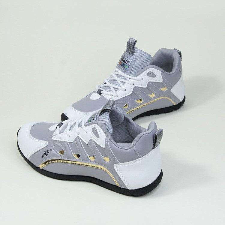 Women's Casual Color Matching Sneakers - Trendy Sport Flats 2025 - Buy Center