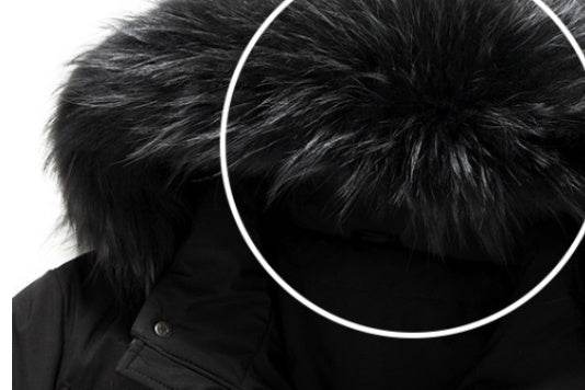 Men's Loose Down Jacket Coat - Stylish Solid Color for Everyday Wear - Buy Center