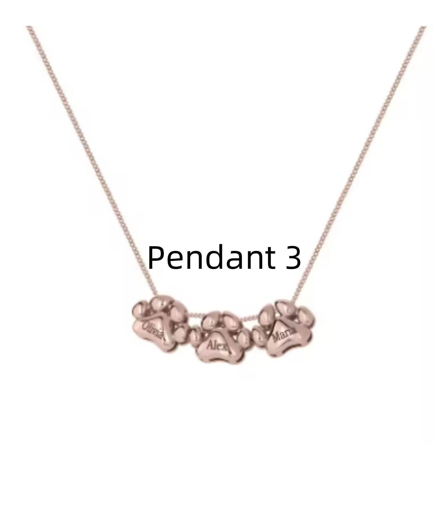 Personalized Luxury Hollowed Out Claw Necklace - Stainless Steel Pendant - Buy Center