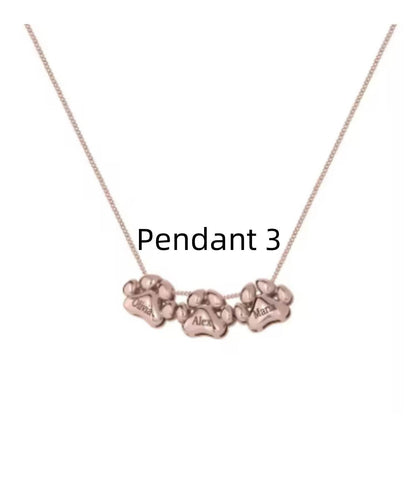 Personalized Luxury Hollowed Out Claw Necklace - Stainless Steel Pendant - Buy Center