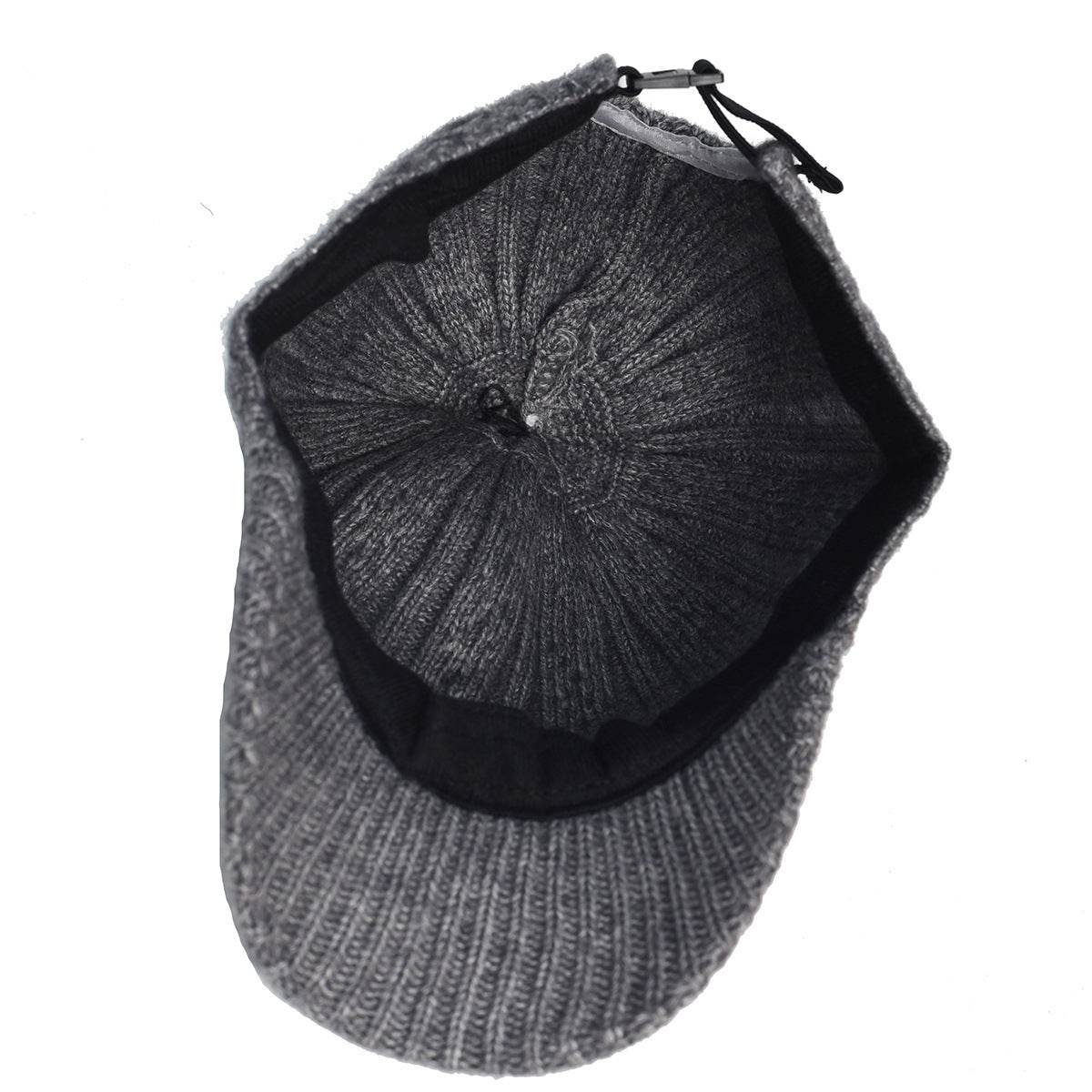 Stylish Knitting Wool Baseball Cap - Warm, Breathable Winter Accessory - Buy Center