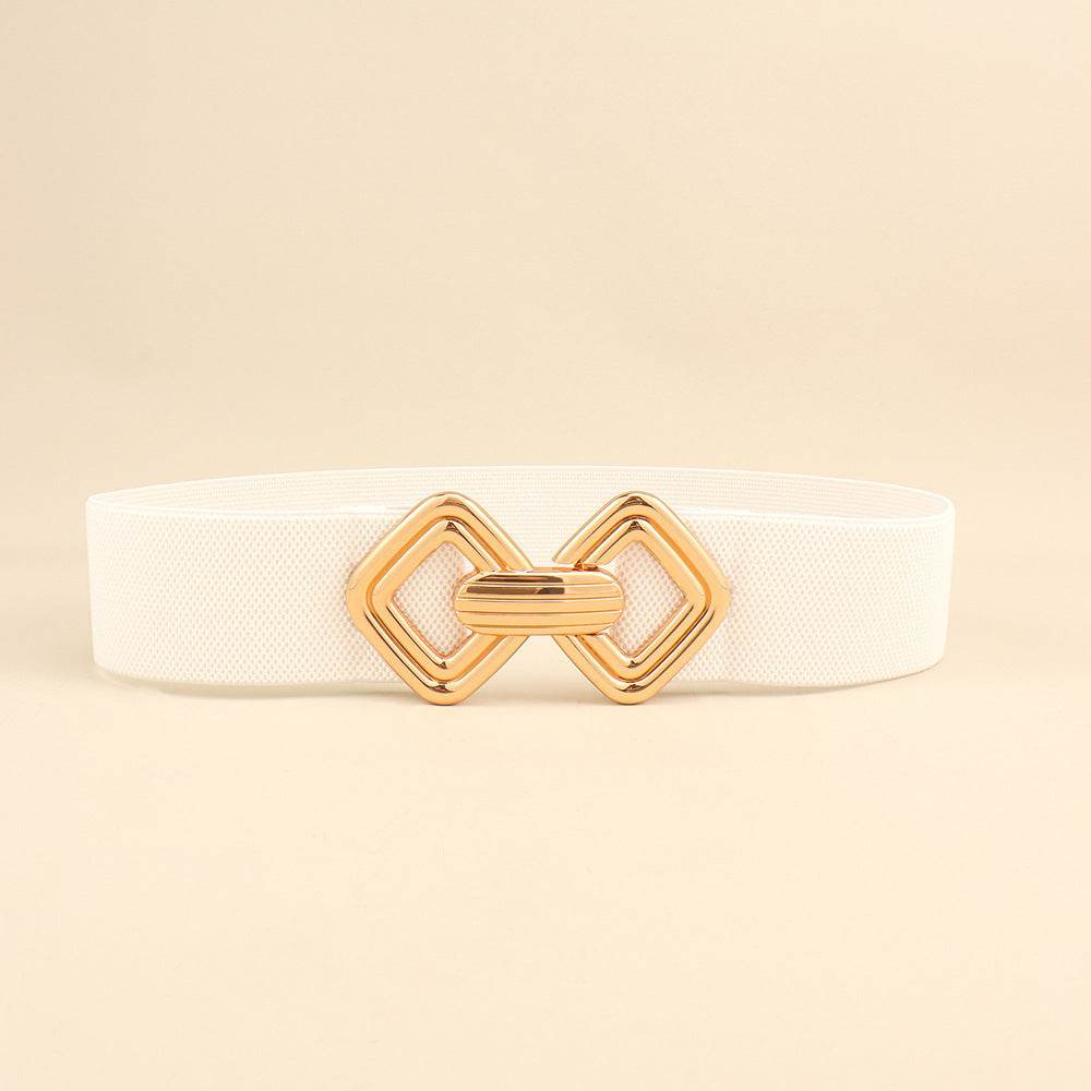 Women's Elastic Waistband Wide Belt - Stylish Premium Cummerbund 2025 - Buy Center