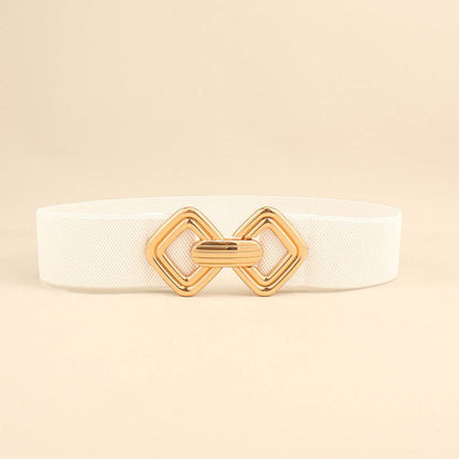 Women's Elastic Waistband Wide Belt - Stylish Premium Cummerbund 2025 - Buy Center