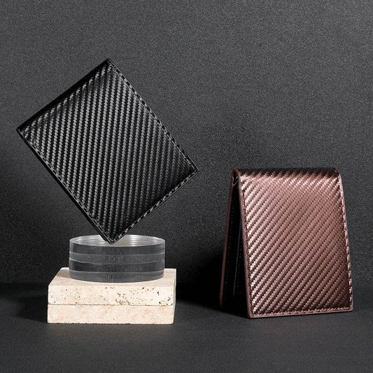 High-Grade Men's Wallet - Carbon Fiber, Cut-Proof Design for 2025 - Buy Center