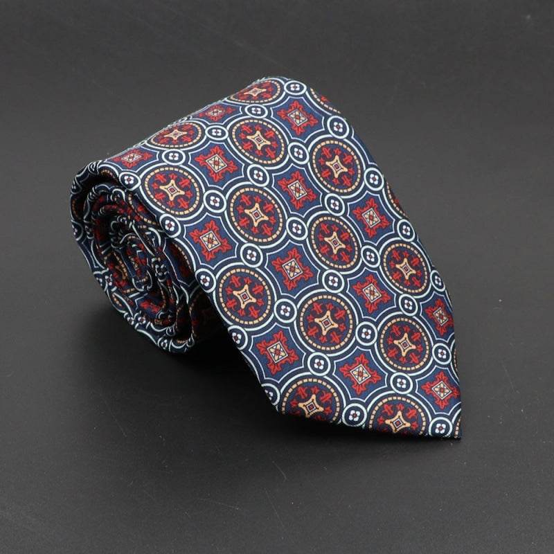 Super Soft Bohemian Silk Ties - Stylish 75mm Neckties for Any Occasion - Buy Center