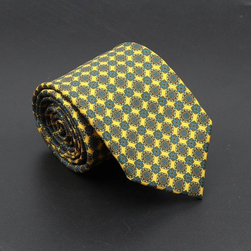 Super Soft Bohemian Silk Ties - Stylish 75mm Neckties for Any Occasion - Buy Center