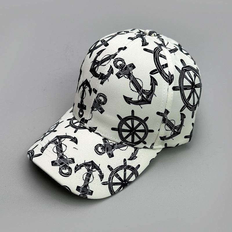 Graffiti Skull Pattern Baseball Cap - Breathable, Stylish Design for 2025 - Buy Center