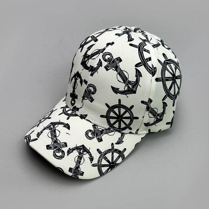 Graffiti Skull Pattern Baseball Cap - Breathable, Stylish Design for 2025 - Buy Center