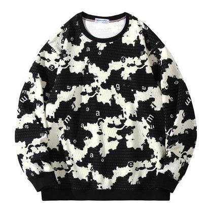 Men's Striped Fleece-Lined Sweater - Cozy Fit for Winter Style 2025 - Buy Center