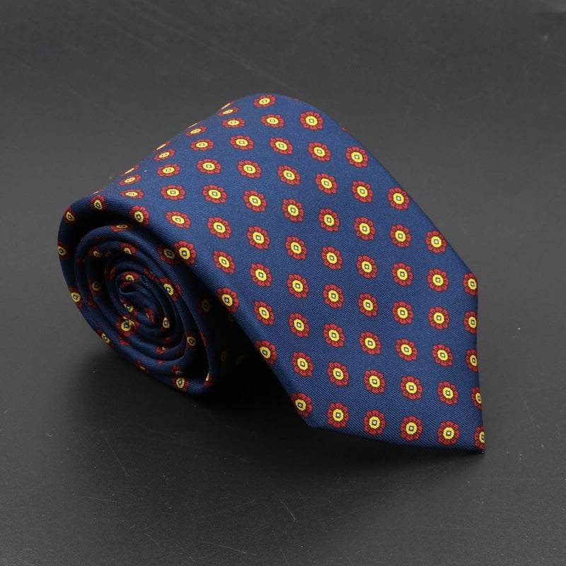 Super Soft Bohemian Silk Ties - Stylish 75mm Neckties for Any Occasion - Buy Center