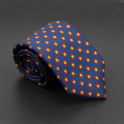 Super Soft Bohemian Silk Ties - Stylish 75mm Neckties for Any Occasion - Buy Center